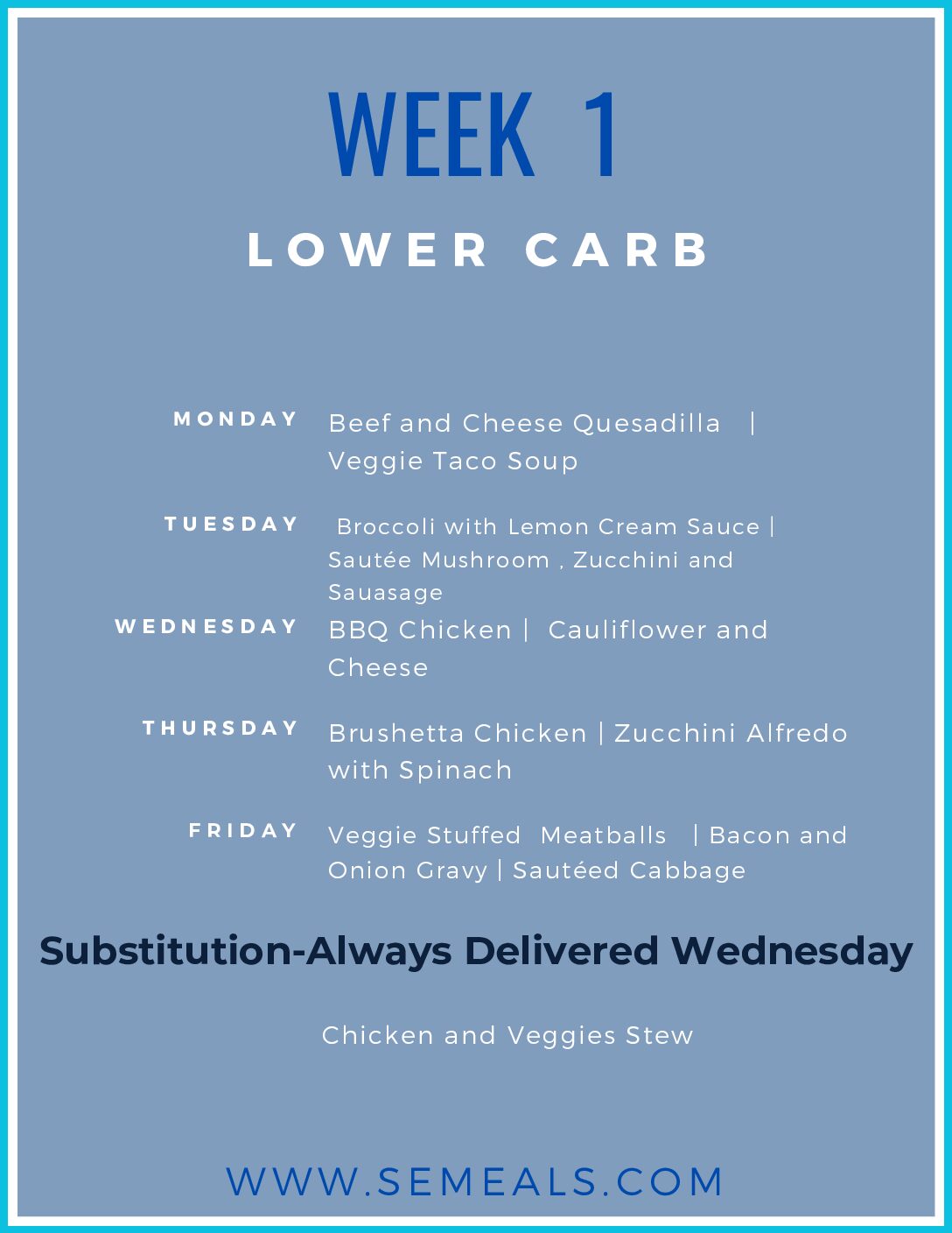 May  Monthly Low Carb ( 5th-30th )